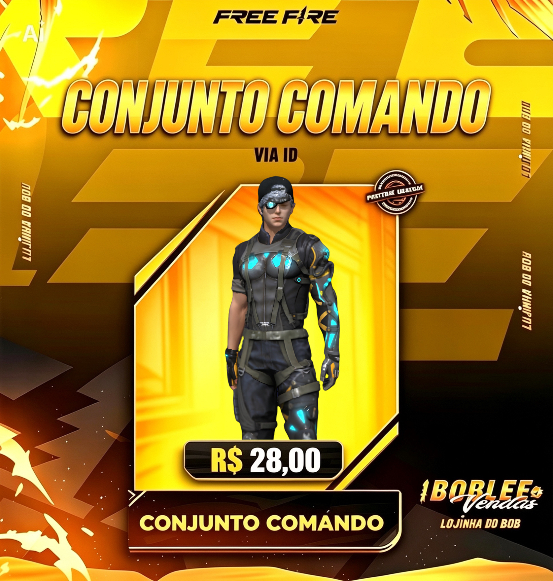 CONJUNTO COMANDO