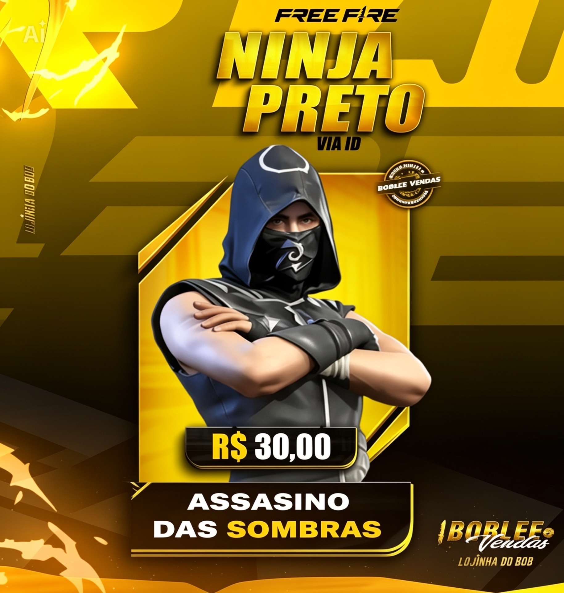 NINJA PRETO